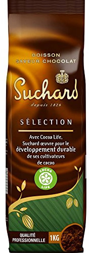Suchard Professionnel, Préparation en Poudre Chocolat 1Kg, Recette Classique