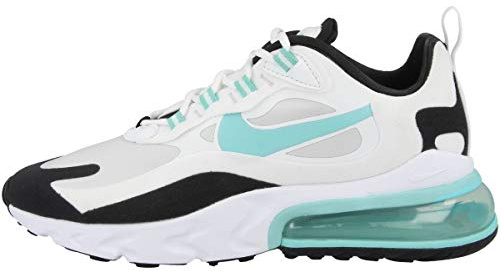 NIKE Damen Air Max 270 React Running Trainers CW3094 Sneakers Schuhe (UK 3.5 US 6 EU 36.5, White Racer Blue Flash Crimson 100)