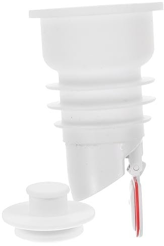 OSALADI Clapet Anti-retour En Silicone Noyau De Vidange De Tuyau Noyau De Drain De Lavabo Noyaux De Drainage Pour Égouts Couvercle De Bague D'étanchéité Siphon De Sol Gel De Silice Blanche