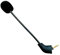 MICMXMO Replacement Microphone 3.5mm Boom Compatible with Kingston HyperX Cloud II, II Gaming Headsets Mic for PS4 PS5 Switch Mac PC