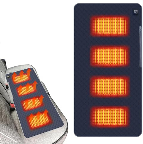 DAZZTIME Asiento de Estadio,Asientos Calefactables para Estadios 45x90cm,Asientos de Estadio Calefactables Portátiles,Cojín Térmico para Asiento de Estadio,para Acampar al Aire Libre,Pesca