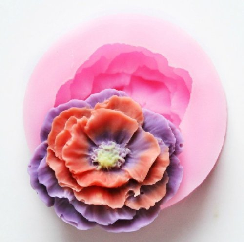 3D Blumen Motive Torten Rand Ausstecher DIY Silikonform Ausstechformen Torten Rand Torten Schokolade Keks Silikonformen Tortedeko Backen Mould