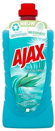 AJAX Allesreiniger Eucalyptus - 8er Pack (8 x 1 Liter)