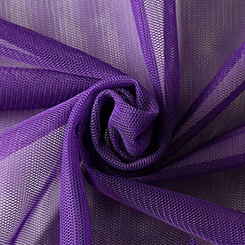 Duories - Rotolo di tulle da 160 cm x 5 m, nastro di tulle, tessuto decorativo in tulle per matrimoni, compleanni, Natale, feste, decorazioni per cucito, veli da sposa, abiti da sposa, tovagliette