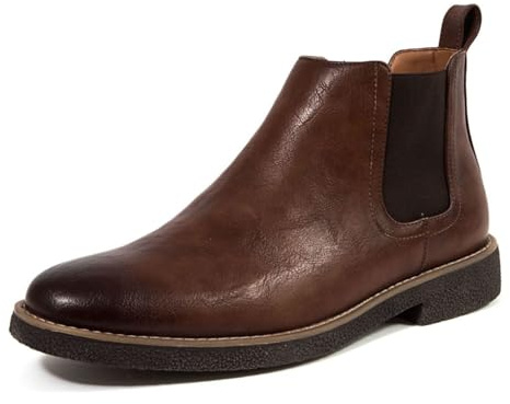 Deer Stags Men's Rockland Boot, Brown/Dark Brown, 16 Wide