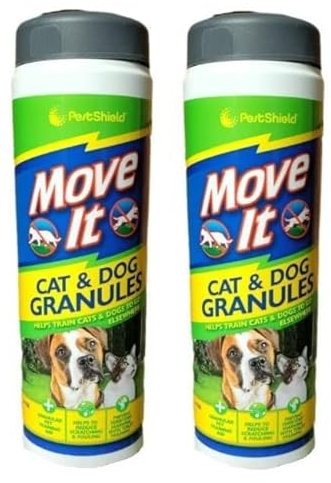 SuperGift.com 2x Cat & Dog Repellent Prevent Cat & Dog Fouling/Poop, Outdoor Garden Powder 240g Each