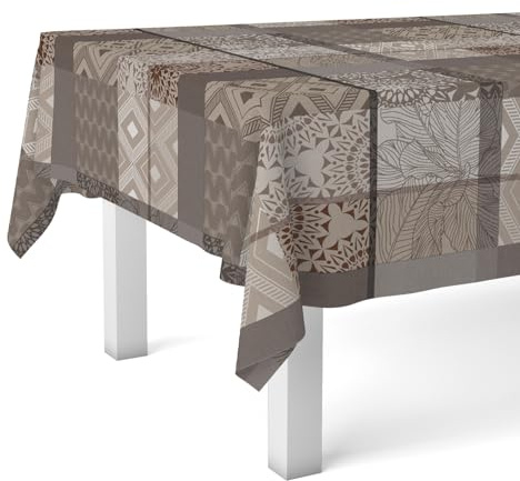 Martina Home Mantel Hule Pompe Marrón 100X140 CM