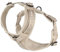 William Walker Jacquard Hundegeschirr – Ergonomisch, Verstellbar & Komfortabel – Atmungsaktives Mesh & Neopren – Leicht, Strapazierfähig & Vegan (Beige, M)