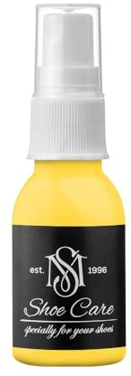 Spray Daim & Nubuck - NCS S 0560-Y Jaune de Cadmium - Rénovateur de Couleur & Protection pour Daim, Nubuck et Velours par MAVI STEP - 0.85 fl oz / 25 ml
