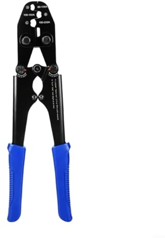 Pinza a becco aperto 5-200A con naso in rame progettato per capocorda della batteria e crimpatura del filo nelle riparazioni elettriche