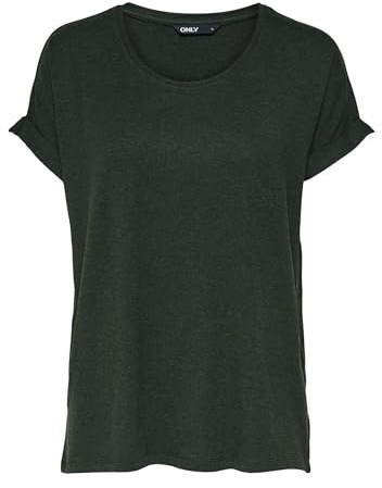 ONLY Damen Onlmoster S/S O-Hals Noos JRS Top, Rosin, L EU