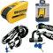 Oxford Security Quartz XA14 Yellow Disc Lock 5mm + Oxford HD Chain 1.5 metre OF159 Black (Yellow Black)