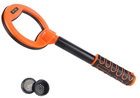 Pinpointer, Handheld Underwater Metal Detector ABS Housing 30m‑60m for Outdoor (Orange)