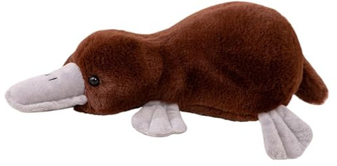 Vesidoloy Tierspielzeug Plüsch, Stofftier,Realistisches, niedliches 15-Zoll-Spielzeugtier mit Entenschnabel - Entzückendes Plüschkissen mit australischem Tiermotiv für Erwachsene, Kinder und Mädchen