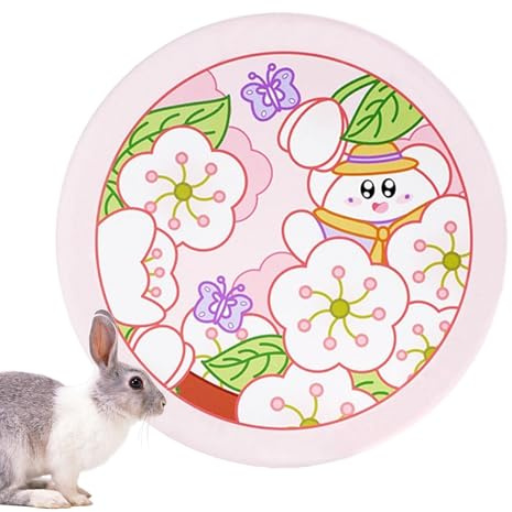 Alfombra refrescante para conejos y roedores, alfombra de cerámica de refresco para conejos – colchón versátil fresco para mascotas, cesta de coche, sofá cama