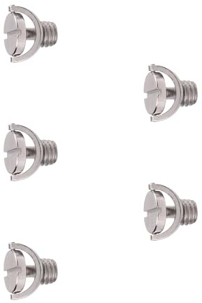 A Forma di D 1/4 3/8 Pollice Vite di Montaggio Della Macchina Fotografica Metallo Adattatore Piastra A Sgancio Rapido Per Treppiedi Fotografia Attrezzature Fissaggio Quick Release D Anelli Vite