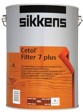 Sikkens Cetol Filter 7 Plus Translucent Woodstain Dark Oak 5 Litre
