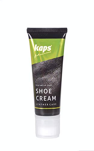 Kaps Crema Zapatos Acondicionadora para el Cuidado del Calzado de Cuero Natural y Sintético, Crema (106 - marrón oscuro)