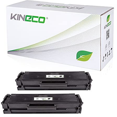Kineco 2 XL Toner mit CHIP kompatibel mit W1106A 106A für HP Laser 107a 107r 107 107w MFP 130 135a 135ag 135r 135w 135wg 137fnw 137fwg 138fnw 138fw 138p 138pn 138pnw [Doppelte Füllmenge]