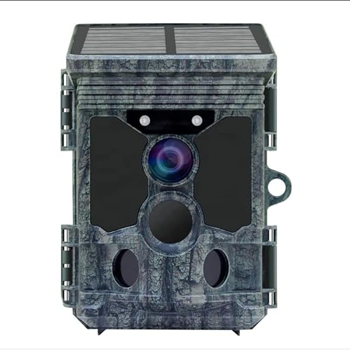 LKM Security Gekowild Solar, Fototrappola Caccia e Tempo Libero Unisex Adulto, Mimetico, X