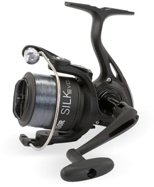 Lineaeffe Mulinello da pesca Vigor SILK EVOLUTION per diverse tipologie di pesca con filo precaricato e bobina in grafite (30)