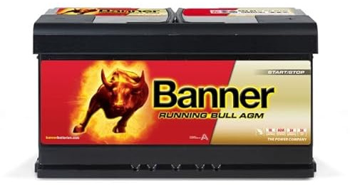 Banner 59501 AGM Running Bull 12V 95Ah 850A Autobatterie