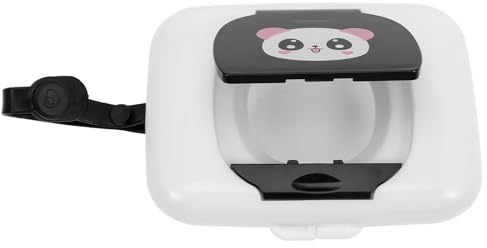 Dispensador de Toallitas Húmedas para Bebés Rellenable Blanco Pp