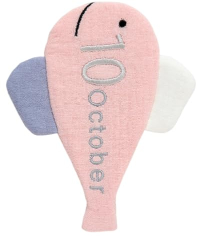 Carte de jalons de bébé Jouet en coton Beau mois d'obstétrique et accessoires pour nouveau-né Photographie Beau souvenir Cadeau nouveau-né Photographie d'ampoule à mémoire