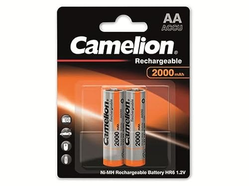 Camelion 17020206 Akku NI-MH HR6/ Mignon/ 2000mAh/ 1,2V - 2er Pack