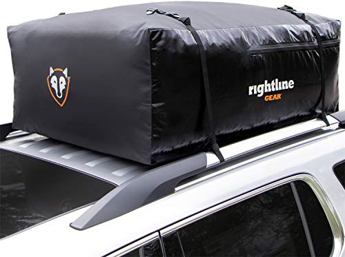 Rightline Gear 100S30 Sport 3 Car Top Carrier, 18 cu ft, Waterproof, Attaches With or Without Roof Rack