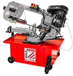 SIERRA DE CINTA PARA METAL| HOLZMANN MASCHINEN| MODELO BS712TURN_400V *| EQUIPADA CON RUEDAS| SOPORTE LATERAL| DESCONEXION AUTOMATICA| RECOGE VIRUTAS|