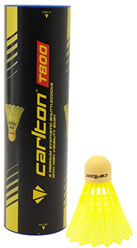 Carlton Unisex T800 Shuttlecock Yellow Speed M