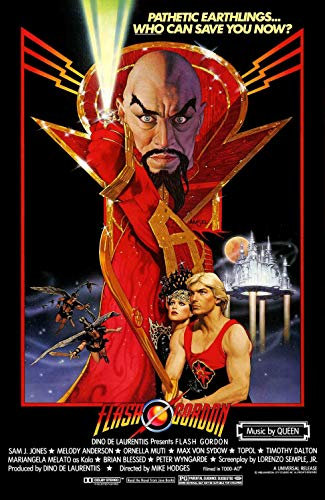 Flash Gordon 1980 Vintage Nostalgic Film Wall Art Poster print Memorabilia (A3