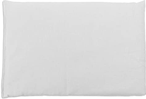 Coussin aux grains d'épeautre - blanc- 30x20cm - Bouillotte sèche aux graines - Compresse froide