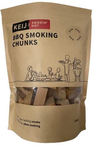 Räucherholz Chunks Eiche - Räucherstäbchen - 1500 Gramm