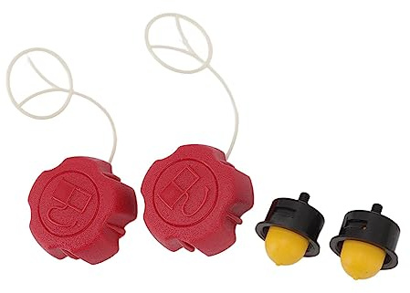 ZLXHDL 2 set tanklock gräsklippare, bränsletanklock-primerpäron-reservdelsset för FX RM 1630 1855 1860 2055 2060 2060PRO gräsklippardelar