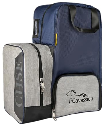 Sport Tent Professionelle Reitsport Stiefeltasche Reitstiefelrucksack Reitstiefeltasche Oxford Kombitasche wasserdichte Große Reittasche für Helm Stiefel (Tasche)