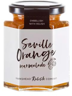 Hawkshead Relish Seville Orange Marmalade 215g | Traditional Seville orange marmalade with a rich bittersweet citrus flavour, handmade in Cumbria