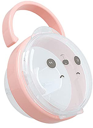 Foway Contenitore per Ciuccio, Contenitore per Ciuccio, Contenitore per Ciuccio, in plastica PP, per la conservazione del Ciuccio