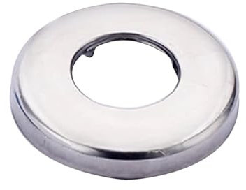 Selbstklebende Wand Split Flansch Rosette Abdeckplatte Dusche Wasserhahn Dekorative Abdeckung Finish Edelstahl Rosette Abdeckplatte Wasserhahn