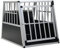 INLIFE Hundetransportbox mit Einzeltür 65 x 91 x 69,5 cm,15,3 KG,170664