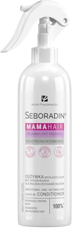 Seboradin Leave In Après-Shampooing Spray Cheveux Sans Rinçage Conditionneur Lissant Pour Femme Enceinte Mama Hair 200 ml