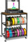 ikkle 3D Printer Filament Storage Rack with Wheels, Heavy Duty Metal Filament Spool Holder, 3-Tier 3D Printer Filament Organizer for PLA/ABS/TPU/Nylon, Filament Stand for 3D Printing Station, Office