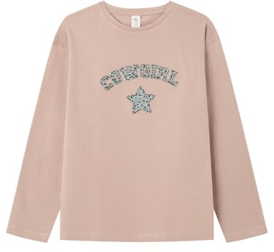 SPRINGFIELD Cowgirl Animal Print Long Sleeve T-Shirt Camiseta Estampada Niñas