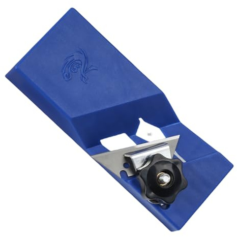 Cepillo manual de madera y cortador de placas de yeso adecuado para recortar carpinteros con precisión 45 ° 90 ° en superficies de borde