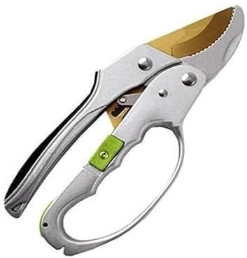 Forbici da giardinaggio, Forbici da potatura a cricchetto in acciaio inossidabile, risparmio di manodopera, taglio 24 mm, 200