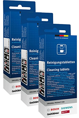 3 x 10 original Reinigungstabletten Bosch Siemens Neff Gaggenau