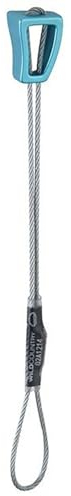 Wild Country Super Light Offset Rock Klemmkeil, 8 - Aluminium, D-Form, Türkis, Kletterkarabiner