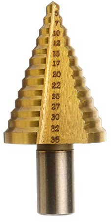 CEFEPH Punta per trapano a gradini HSS, 5-35 mm