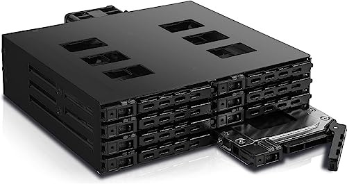 FANTEC MR-SA1082 SAS SATA 6G bakplan för 8 x 2,5 tum HDD/SSD 2196